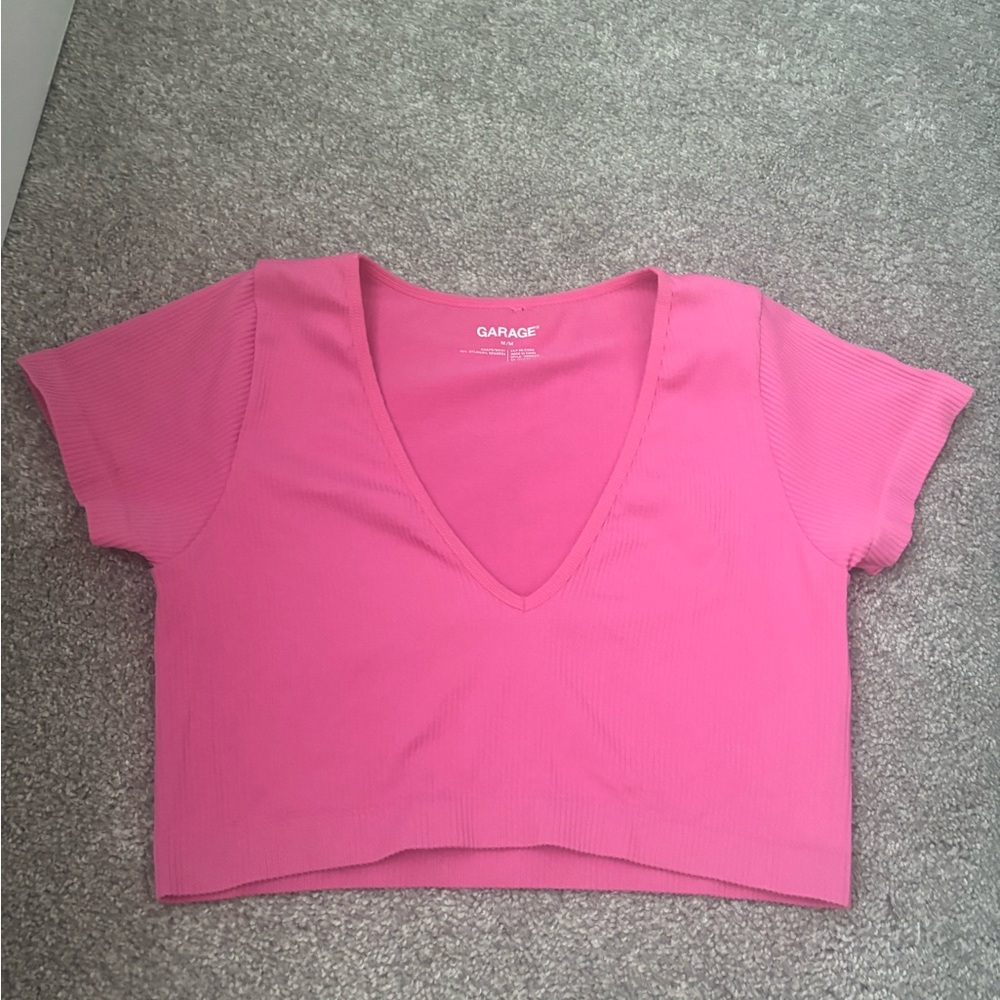 Garage pink Top
